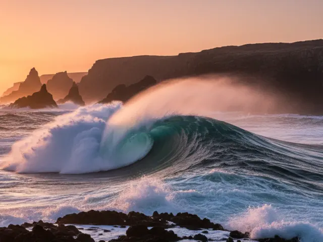 Coxos, Barreling right-hand reef, Ericeira