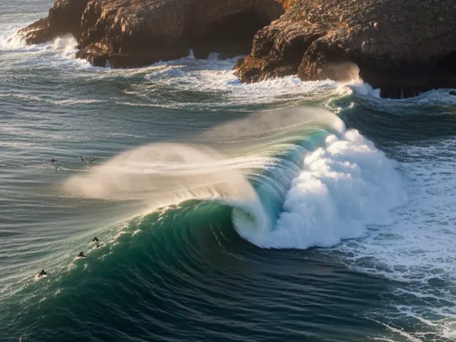 São Lourenço, Reef de direita de ondas grandes, Ericeira