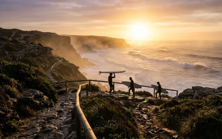 A melhor altura do ano para surfar na Ericeira
